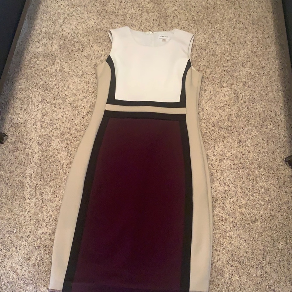 Calvin Klein size 10 dress. Only worn a few times.
